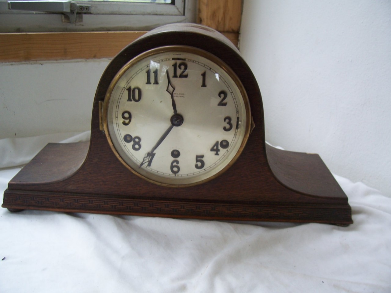 Antique Wooden Mantel Clocks